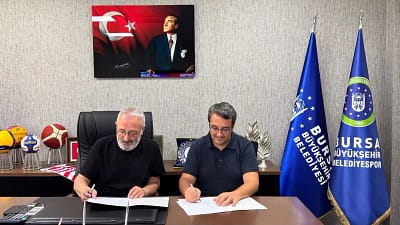 Bursa Büyükşehir Belediyespor, yeni sezonda forma sponsoru olarak Ortosporlab ile