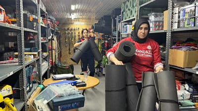 Balıkesir’in Sındırgı ilçesinde meydana gelen 6,1 büyüklüğündeki deprem sonrası Osmangazi