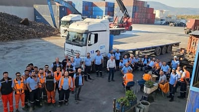 Gemlik Roda Port Limanı’nda Liman İş Sendikası’nın yetki almasının ardından