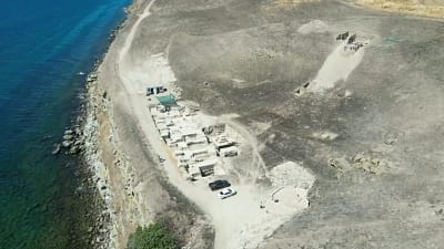 Trakya’nın en büyük antik tiyatrosunda kazılar sürüyor Tekirdağ’ın Marmaraereğlisi ilçesinde yer alan 5 bin yıllık Perinthos Antik