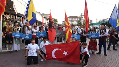 Osmangazi, 5 gün boyunca Balkan kültürünün renkli buluşmasına ev sahipliği