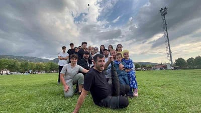 Bursa İl Müftülüğü tiyatro ekibi, Filistin’de yaşanan İsrail soykırımına dikkat