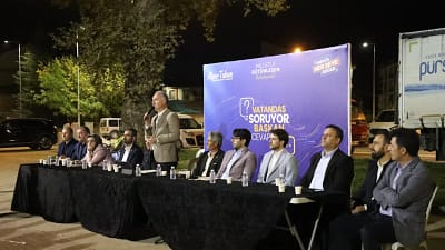 İnegöl Belediye Başkanı Alper Taban, “Vatandaş Soruyor Başkan Cevaplıyor” ismiyle