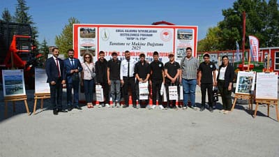 Kütahya Çavdarhisar’da düzenlenen etkinlikte Tarım Mesleki ve Teknik Anadolu Lisesi
