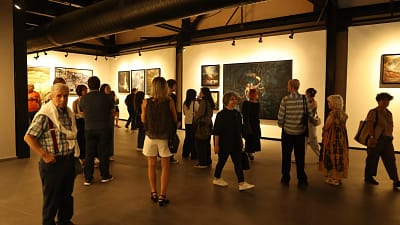 Nilüfer Belediyesi,​Bursalı sanatçı Hasan Mirza’nın “Fütursuz Denemeler” isimli sergisine ev