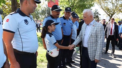 Bursa Büyükşehir Belediye Başkanı Mustafa Bozbey, Zabıta Teşkilatı’nın 199. kuruluş