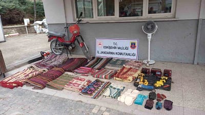 Eskişehir Günyüzü’nde 20 evi soyan ve kendilerini mezar ustası olarak