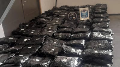 Bulgaristan’daki Kapitan Andreevo Gümrüğü’nde Türkiye’ye girmek isteyen bir tırda yapılan