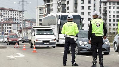 Ordu’da polis ekiplerinin bir haftalık trafik denetimlerinde 17 bin 317