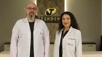 Denizli’de 33 yaşındaki hastanın karın bölgesinde tespit edilen 30 santimetrelik