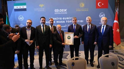 Türkiye ile Suriye arasında JETCO protokolü imzalandı. 3,7 milyar dolarlık