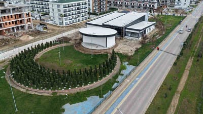 Başiskele’de 7 bin 500 metrekarelik alanda inşa edilen 15 Temmuz