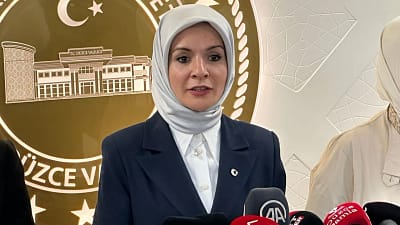 Aile ve Sosyal Hizmetler Bakanı Mahinur Özdemir Göktaş, Türkiye ile