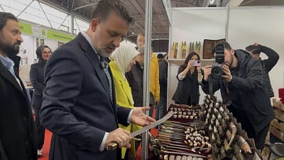 Bursa Büyükşehir Belediyesi tarafından düzenlenen Bıçak Festivali, yerli ve yabancı