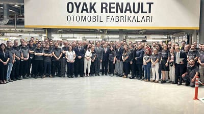 Bursa OYAK Renault Fabrikaları’nda üretilen yeni Renault Boreal, banttan indirilme