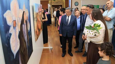 Bursa Uludağ Üniversitesi (BUÜ) Güzel Sanatlar Fakültesi Resim Bölümü öğrencilerinin