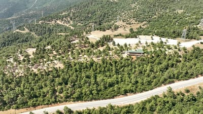 Gürsu’da yaşanan yangın faciasından sonra bazı alanları yanan, içinde Gürsu