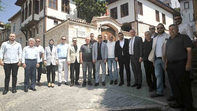 Milliyetçi Hareket Partisi (MHP) Bursa İl Başkanı Muhammet Tekin ve