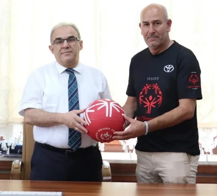 Edremit Özel Olimpiyatlara ev sahipliği yapacak Özel Olimpiyatlar Türkiye Yerel Proje Sorumlusu Hikmet Ercan, Edremit İlçe