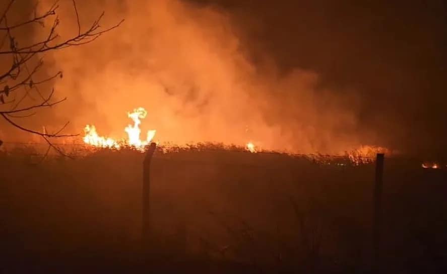Sülüklü Göl çevresinde kamış yangını korkuttu Adıyaman’ın Gölbaşı ilçesinde Sülüklü Göl çevresindeki kamışlık alanda çıkan yangın,