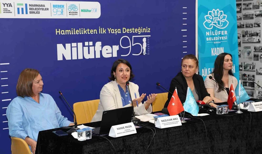Nilüfer’de bebekler hayata belediye desteğiyle başlıyor Nilüfer Belediyesi, hayata geçirdiği “Nilüfer95 Evde Erken Çocukluk Öğrenme Programı”