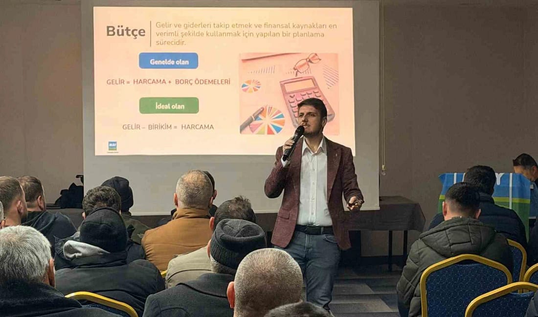 Finansal okuryazarlık eğitimleri Türkiye genelinde yaygınlaşıyor Çiftçilerin yalnızca üretim süreçlerinde değil, finansal yönetim süreçlerinde de güçlenmelerini