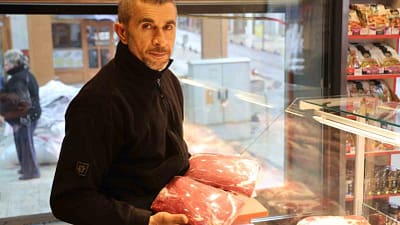 Kırşehir’de Ramazan hazırlıkları kasaplara yansıdı. Artan talebe karşı esnaf stoklarını