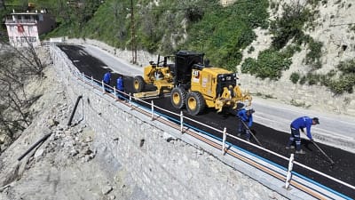 Denizli Büyükşehir Belediyesi, Babadağ ve çevresinde yol genişletme ve altyapı